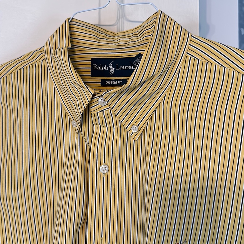 Button Down Collar Ralph Lauren Dress Shirt